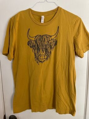 Highland Cattle Tshirt Large